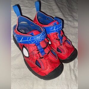 Marvel SpiderMan Light Up Sandals Size 10